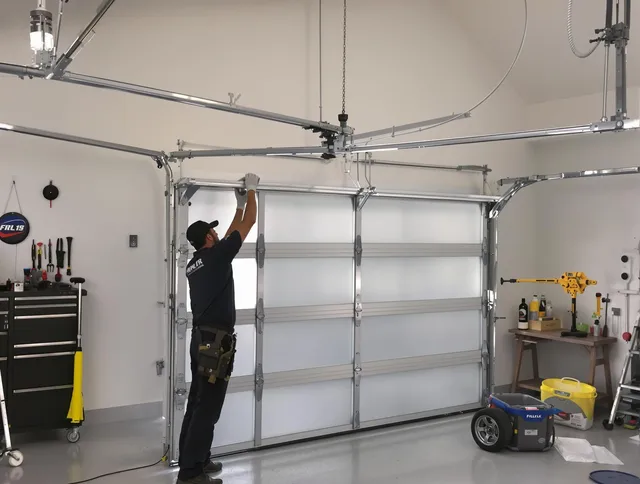 Beachwood Garage Door Repair certified team performing precision garage door installation in Beachwood